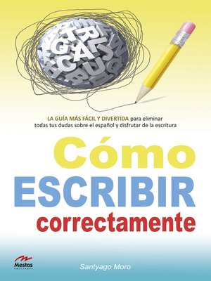 cover image of Cómo escribir correctamente